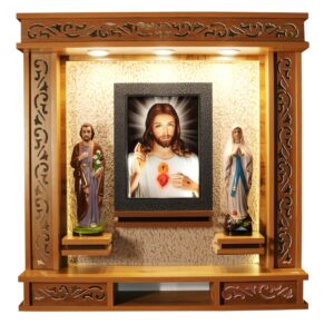 Wooden Prayer Unit With CNC