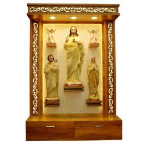 Wooden Prayer Unit With CNC