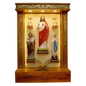 Wooden Prayer Unit With CNC