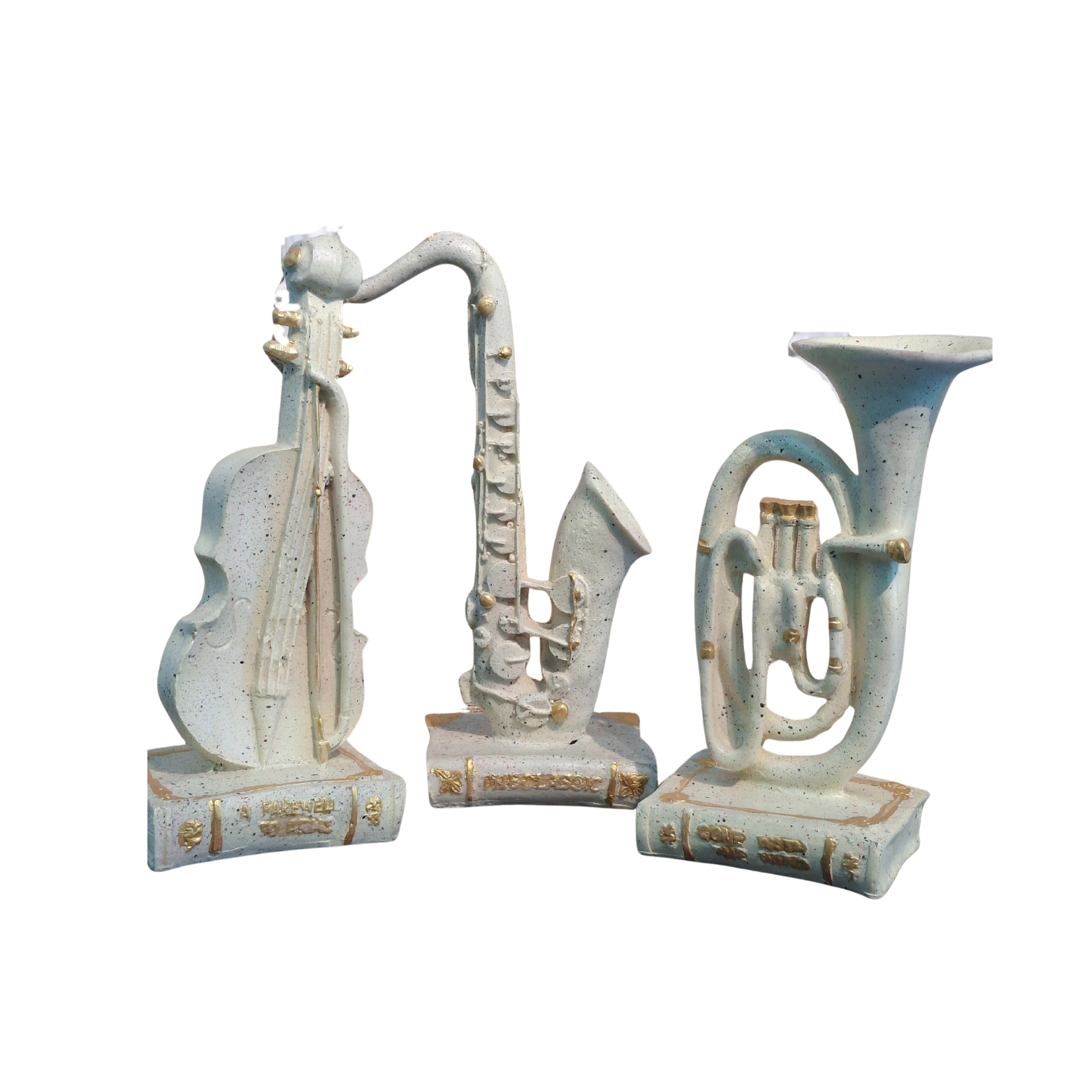 Musical Instrument Figurines Set
