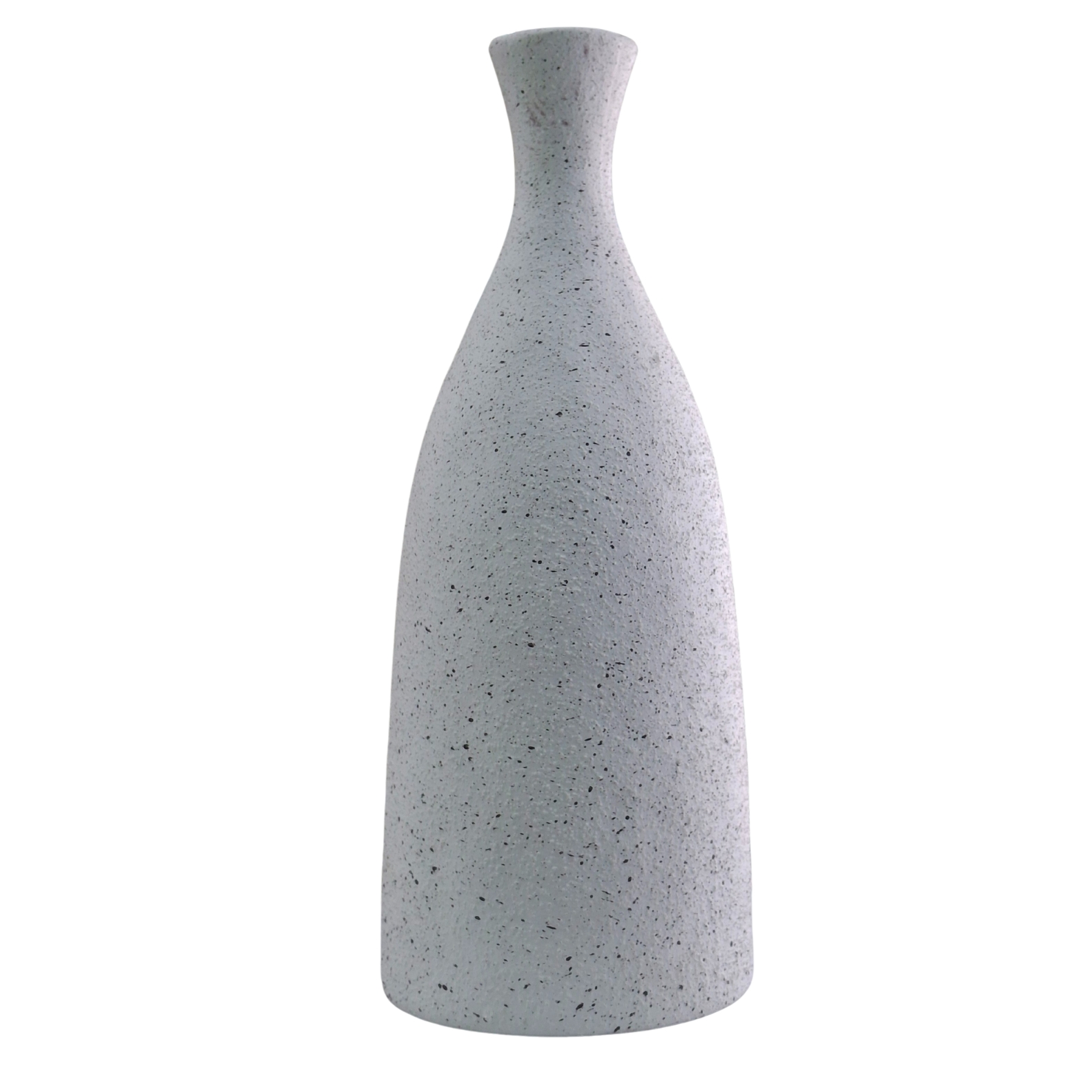 Slim Speckled Bottle Vase