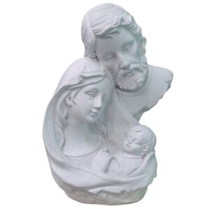 Holy Family White Sculpture