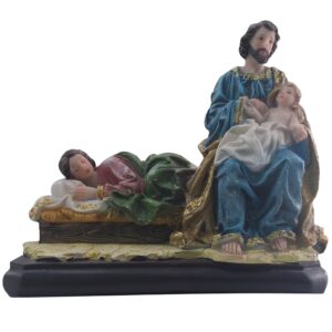 Sleeping Mary With St Joseph and Baby Jesus