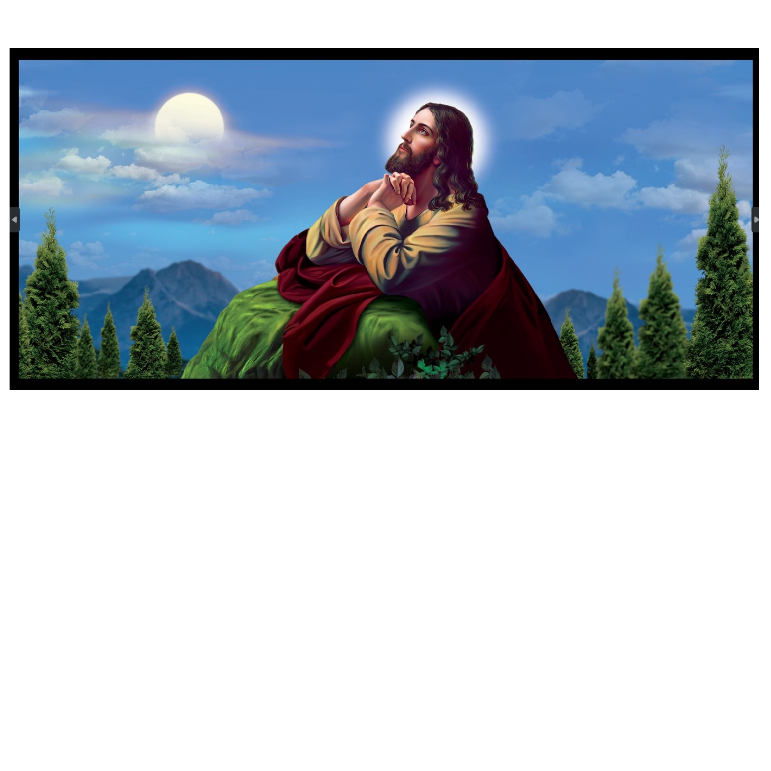 Jesus In The Garden Of Gethsemane