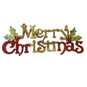 Merry Christmas Hanging Letter