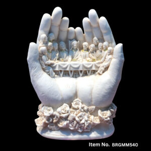 Last Supper In Hands Statue