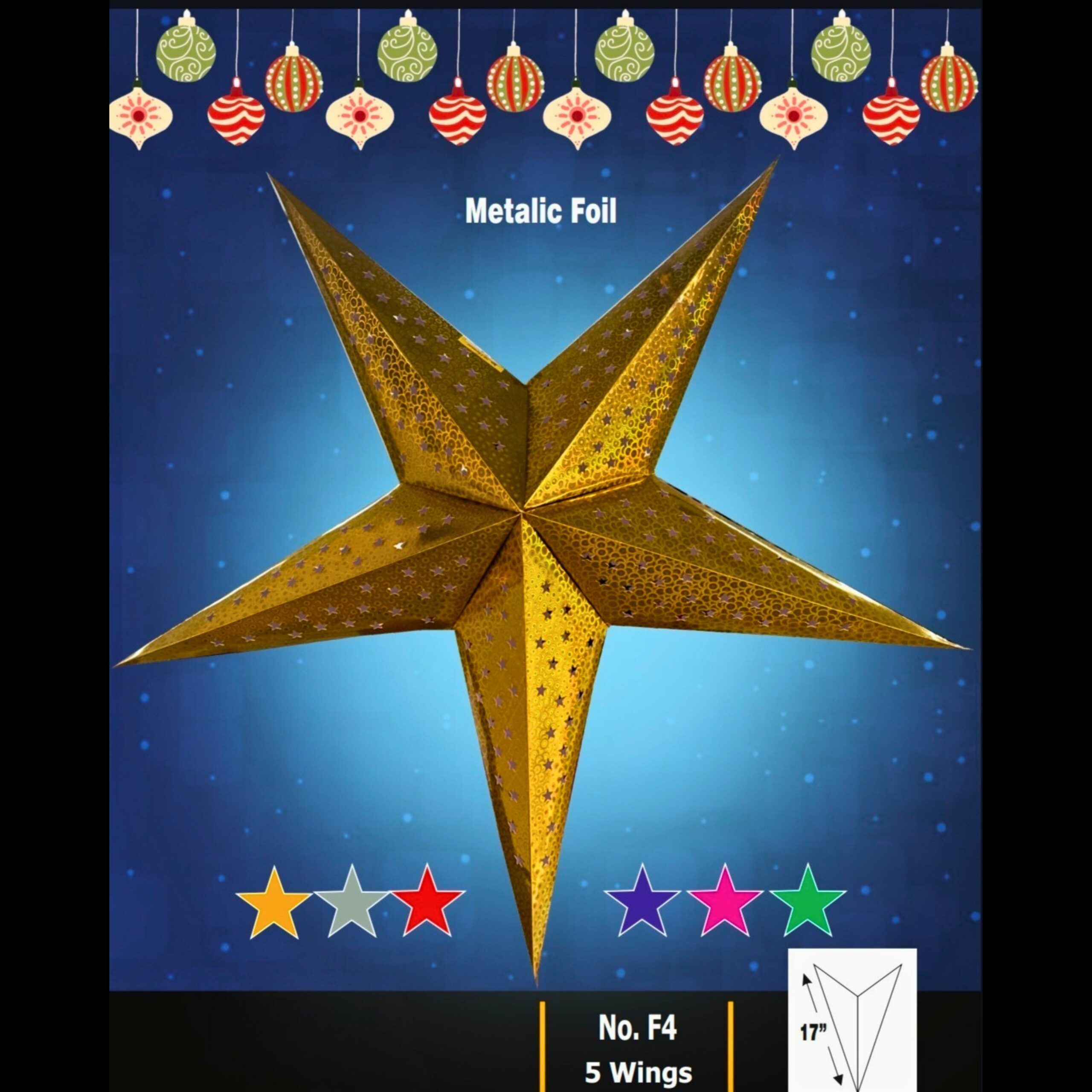 Paper Foil Star