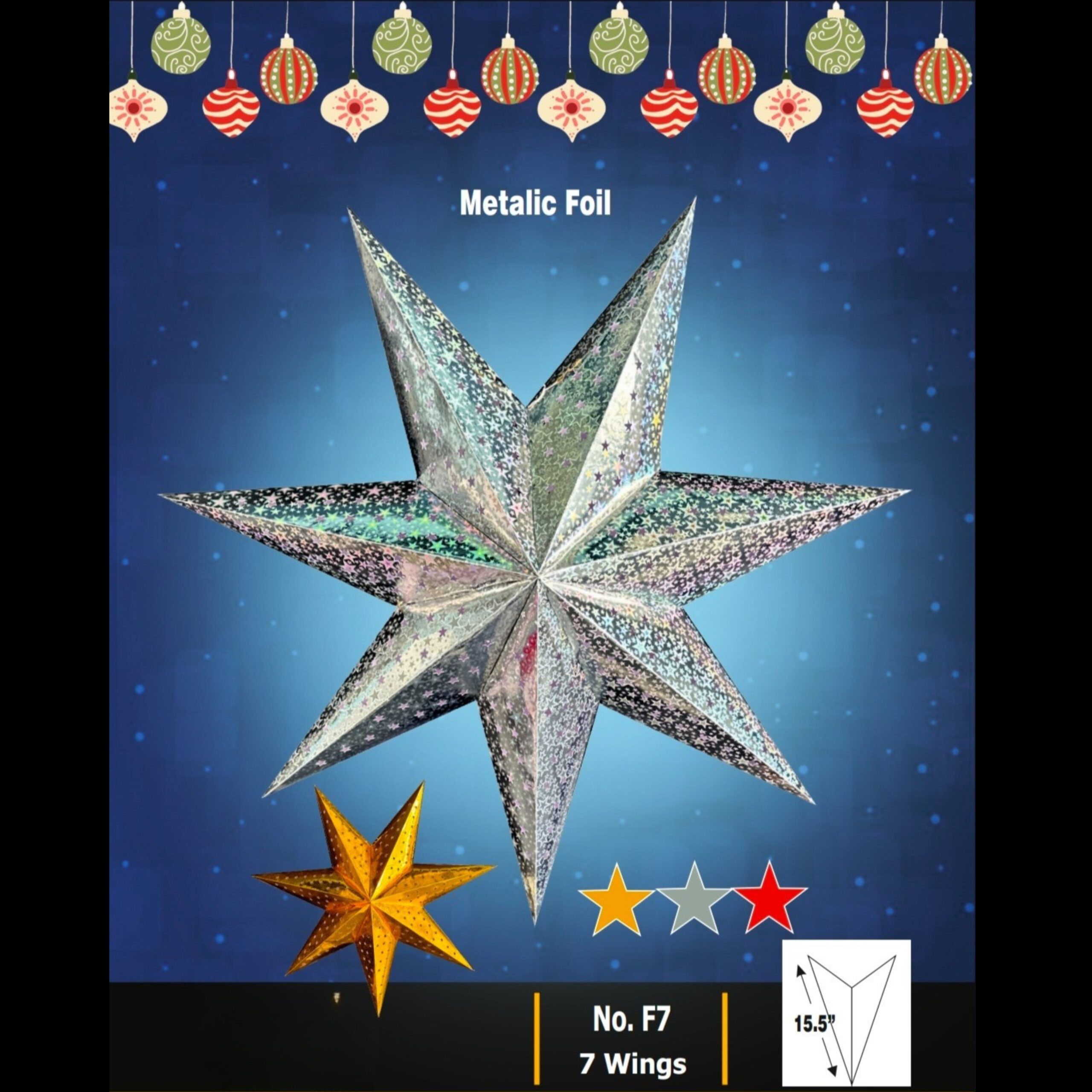 Paper Foil Star